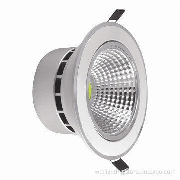 10W COB LED Ceiling Light/Downlight, Made of Aluminum + Light Cup, 58-265V AC Input Voltage